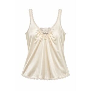 Maidenform‎ Something Special Vintage Lace Trim Camisole Cream 81730 Size 36